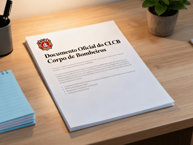 CLCB - Certificado de Licenciamento do Corpo de Bombeiros